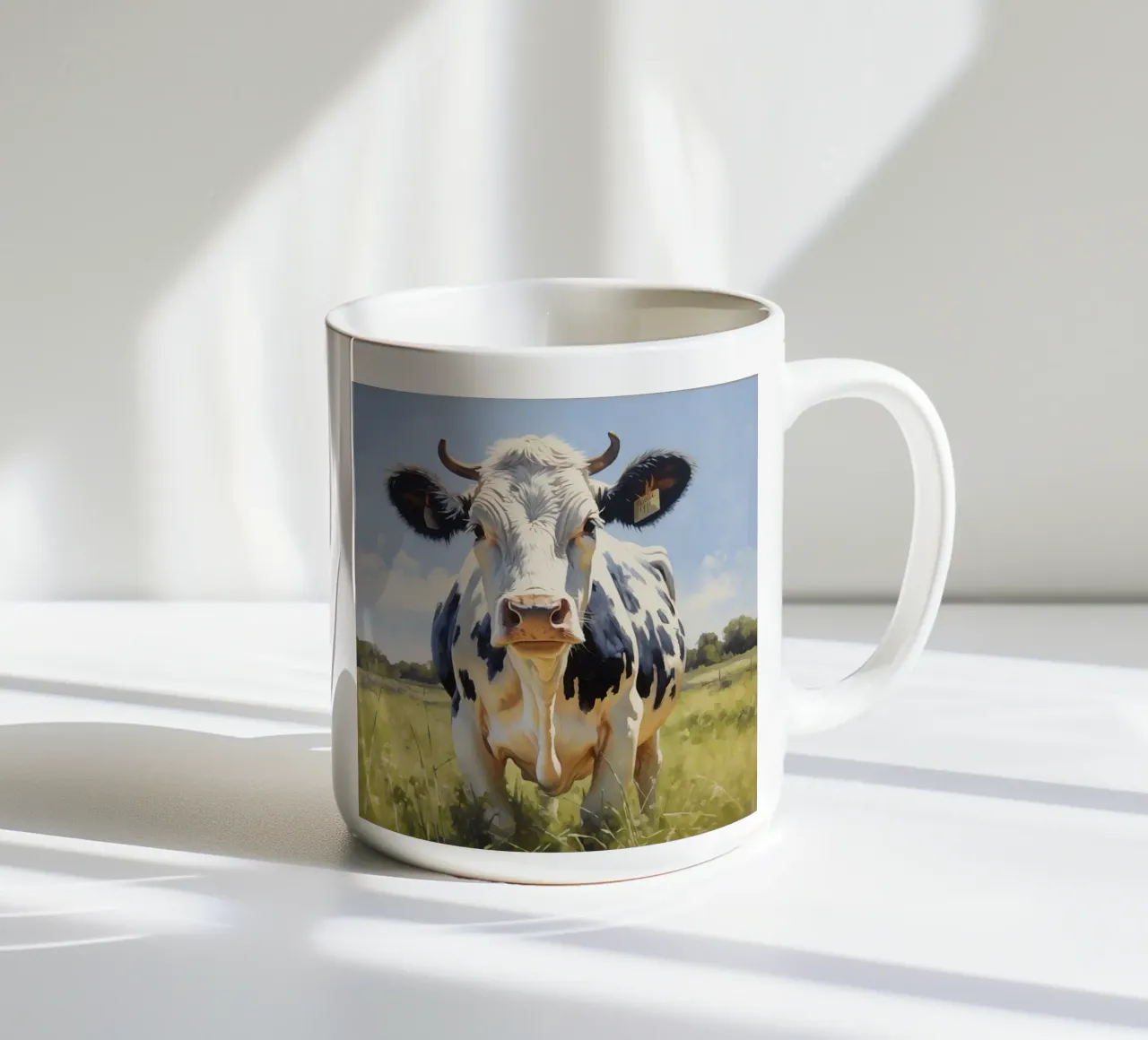 Koe tazza in ceramica da Imagine