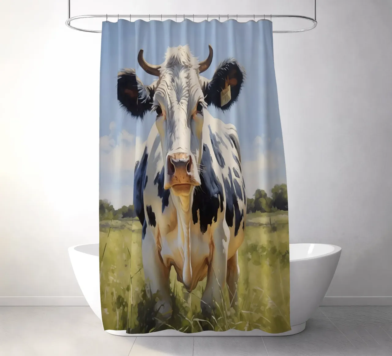 Koe cortina de baño de Imagine