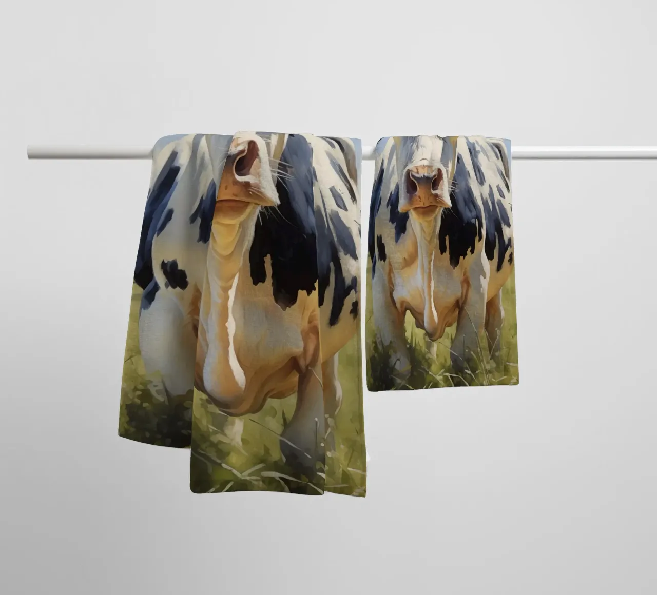 Koe asciugamano da bagno da Imagine