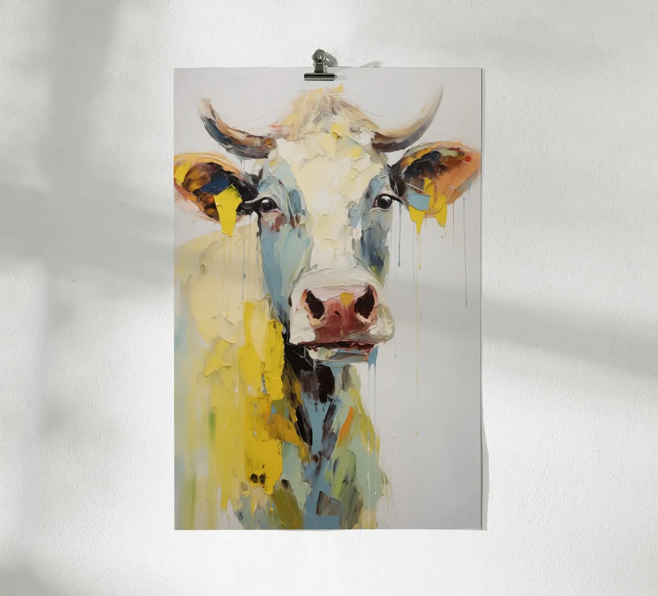 Koe poster con telaio in alluminio da Imagine