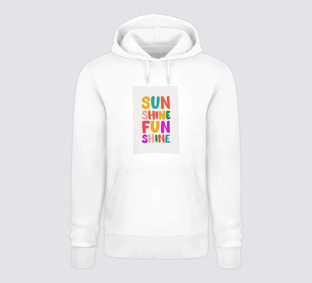 Funshine felpa con cappuccio da Pure