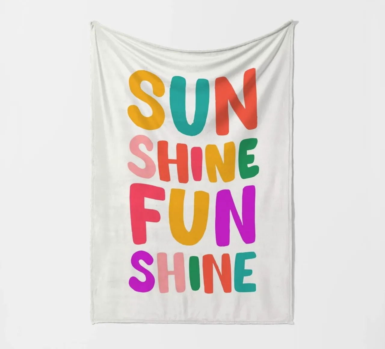 Funshine Fleecedecke von Pure