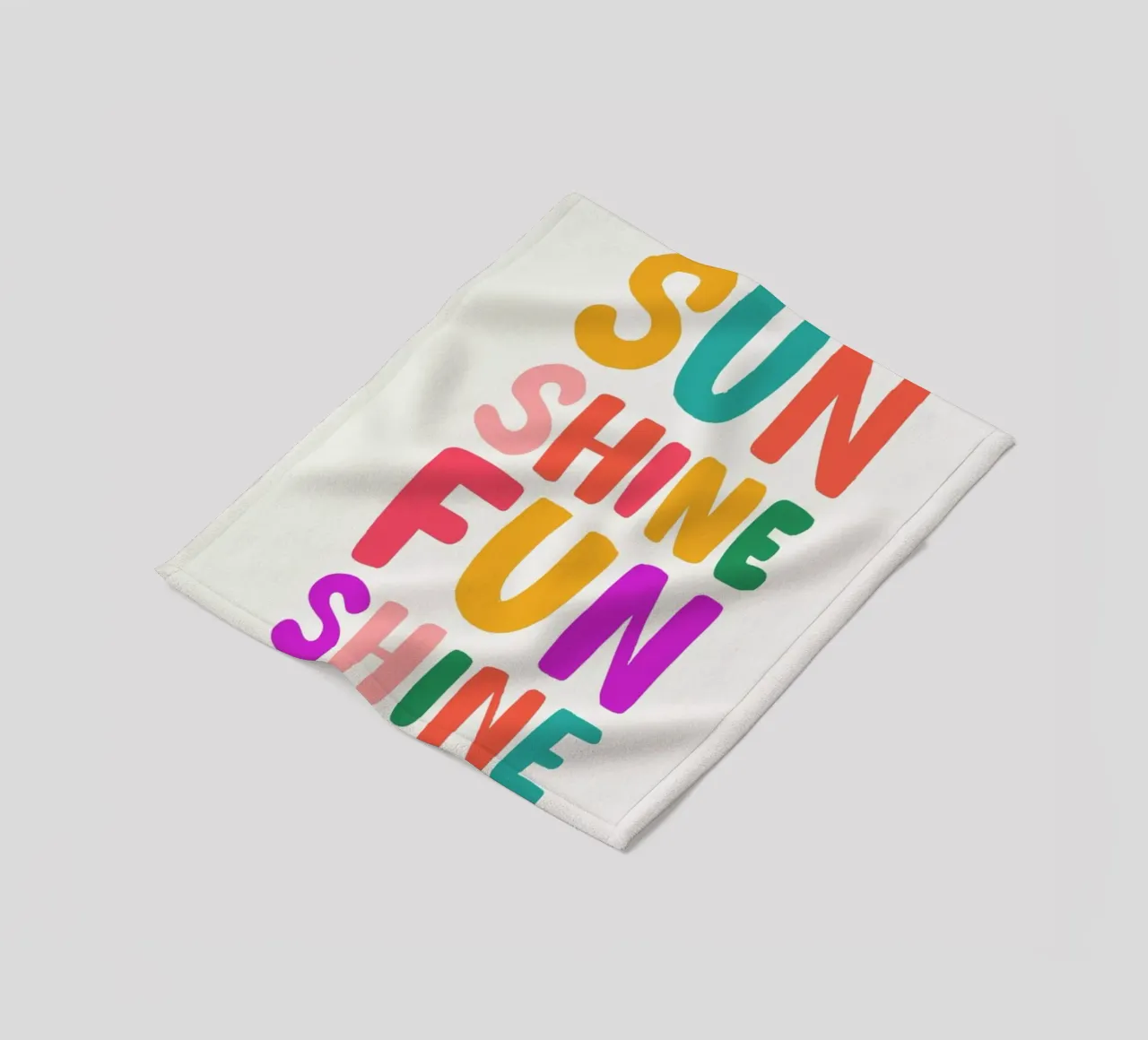 Funshine Fleecedecke von Pure