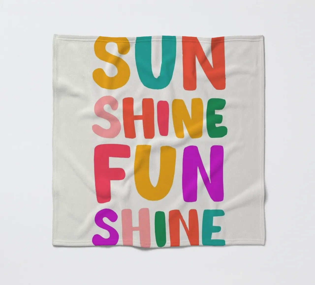 Funshine Fleecedecke von Pure