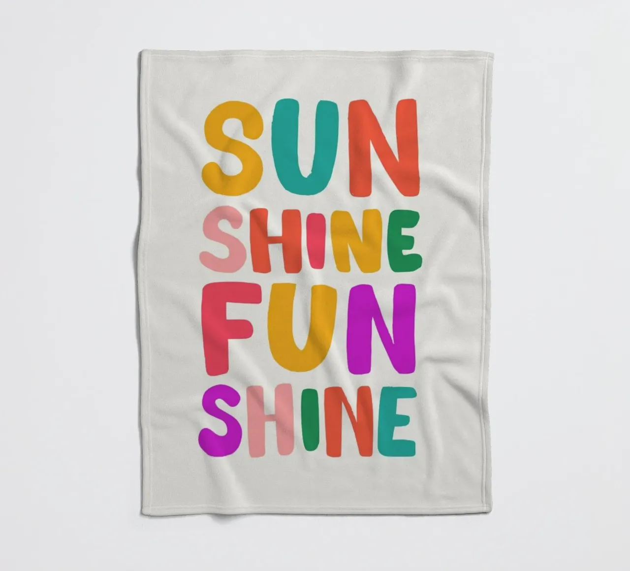Funshine Fleecedecke von Pure