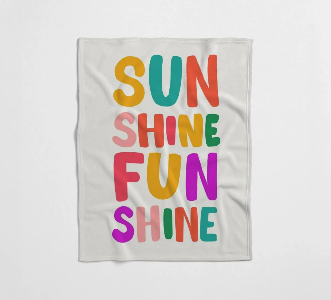 Funshine Fleecedecke von Pure