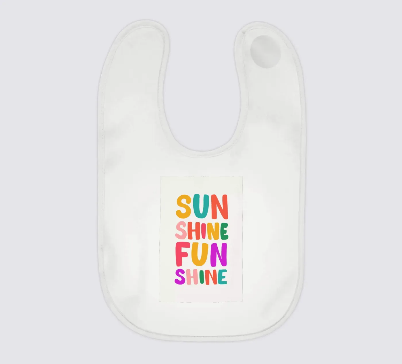 Funshine baby bib by Pure
