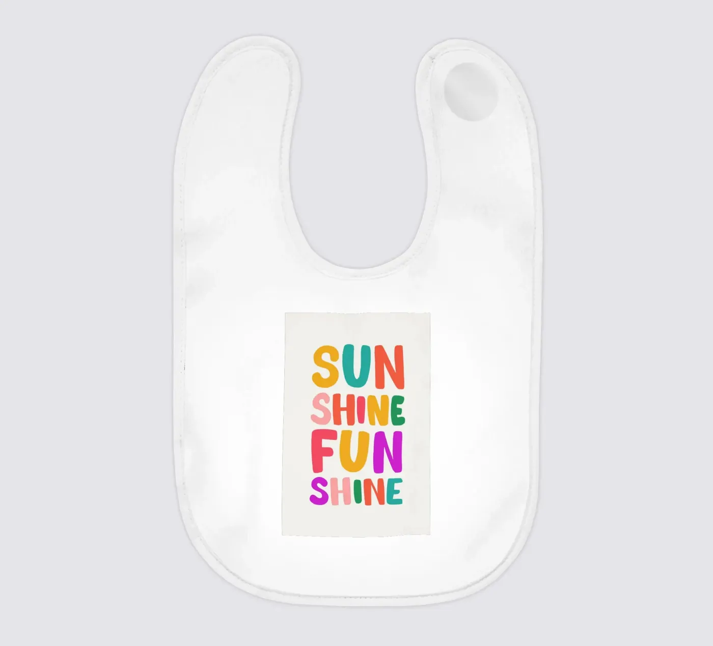 Funshine baby bib by Pure