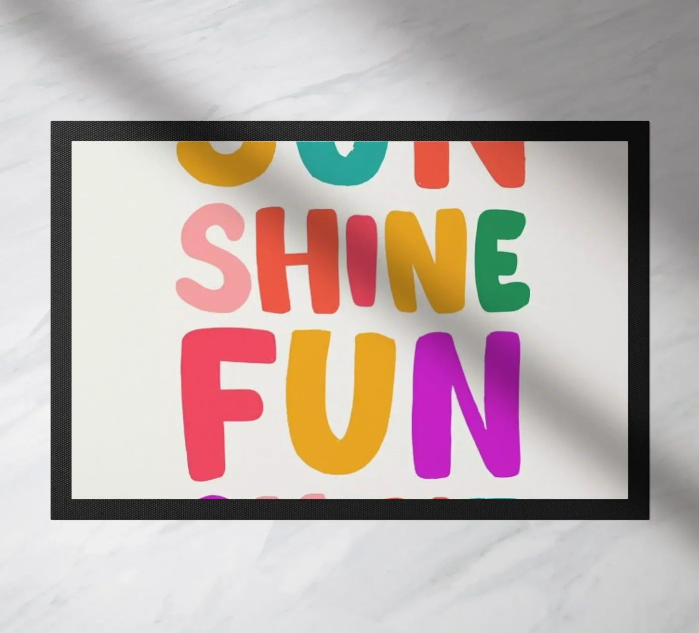 Funshine deurmat van Pure