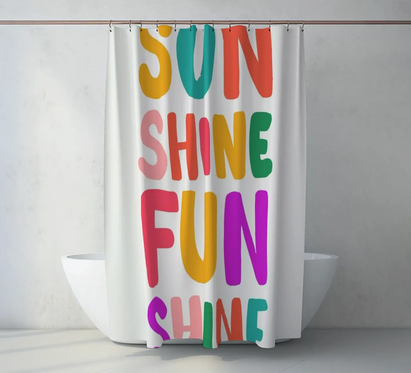 Funshine douchegordijn van Pure