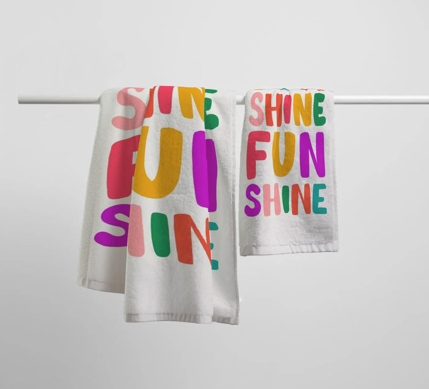 Funshine badhanddoek van Pure