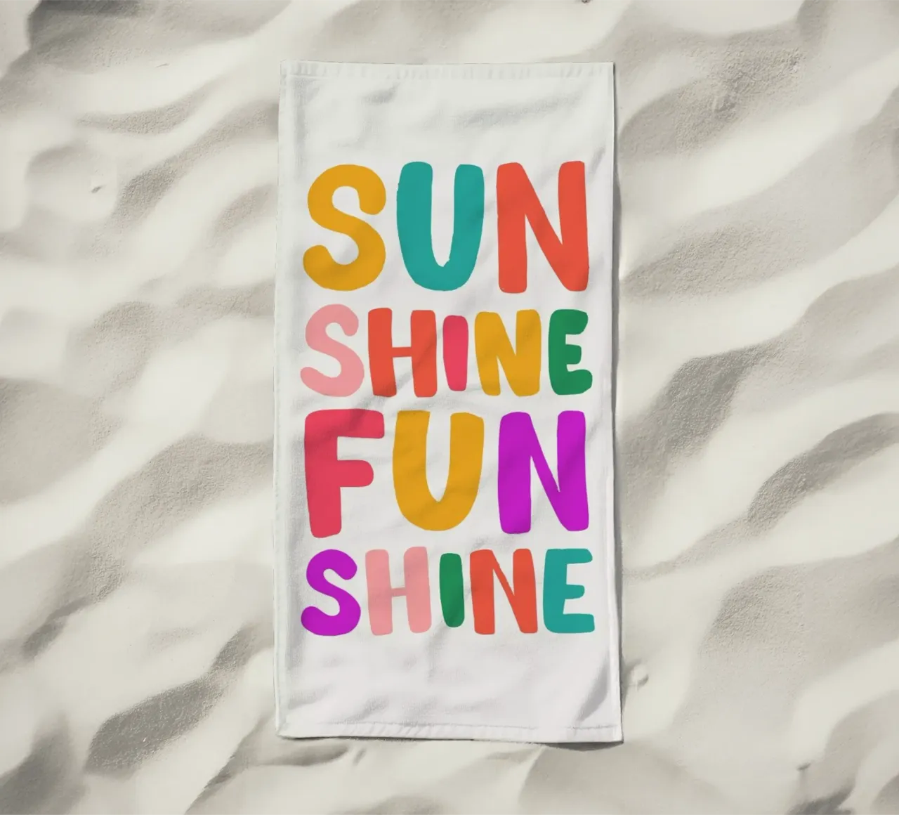 Funshine beach towel by Pure