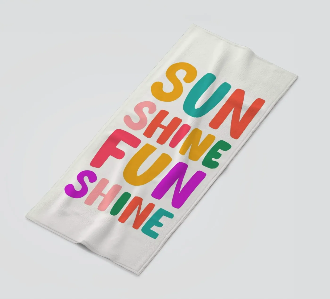 Funshine strandhanddoek van Pure
