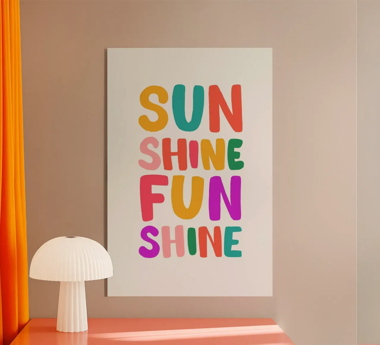 Funshine acrylic glass by Pure