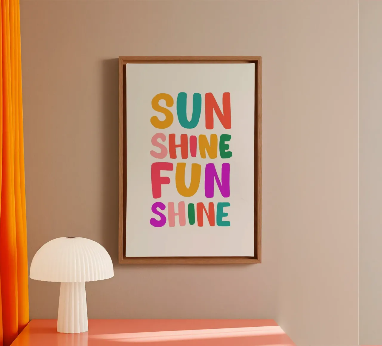 Funshine canvas by Pure