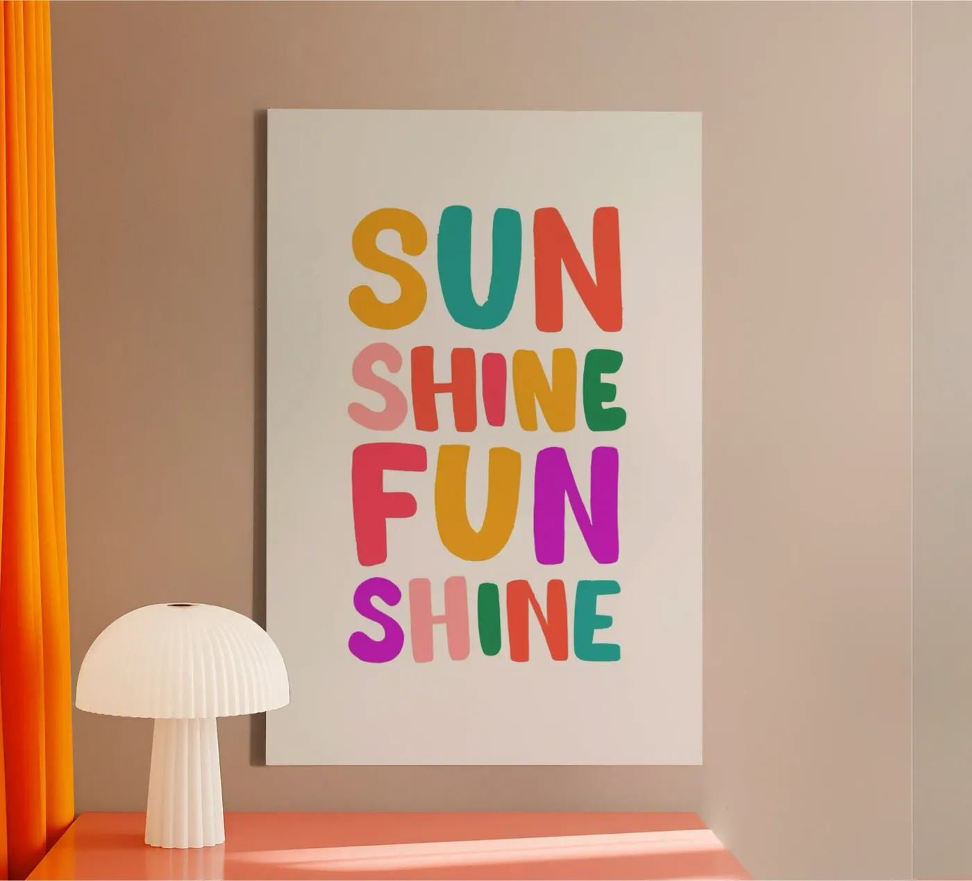 Funshine canvas van Pure