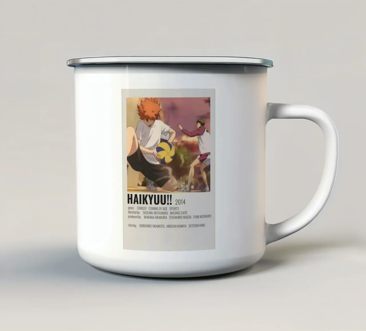 HAIKYUU!!  2014 tazza in smalto da Totoya