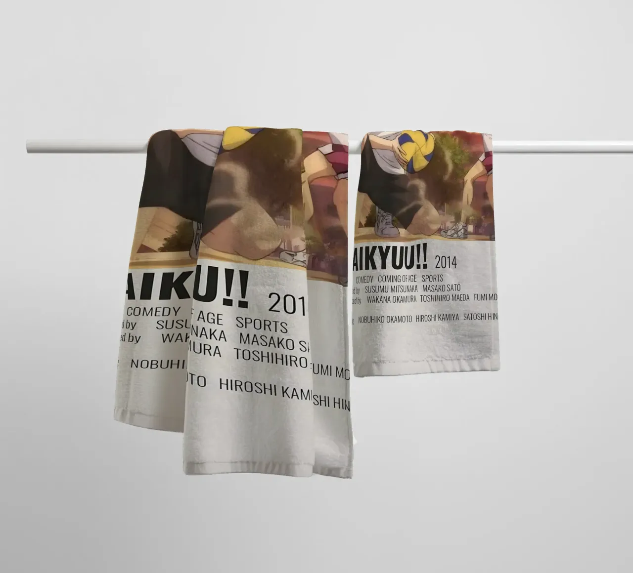 HAIKYUU!!  2014 asciugamano da bagno da Totoya