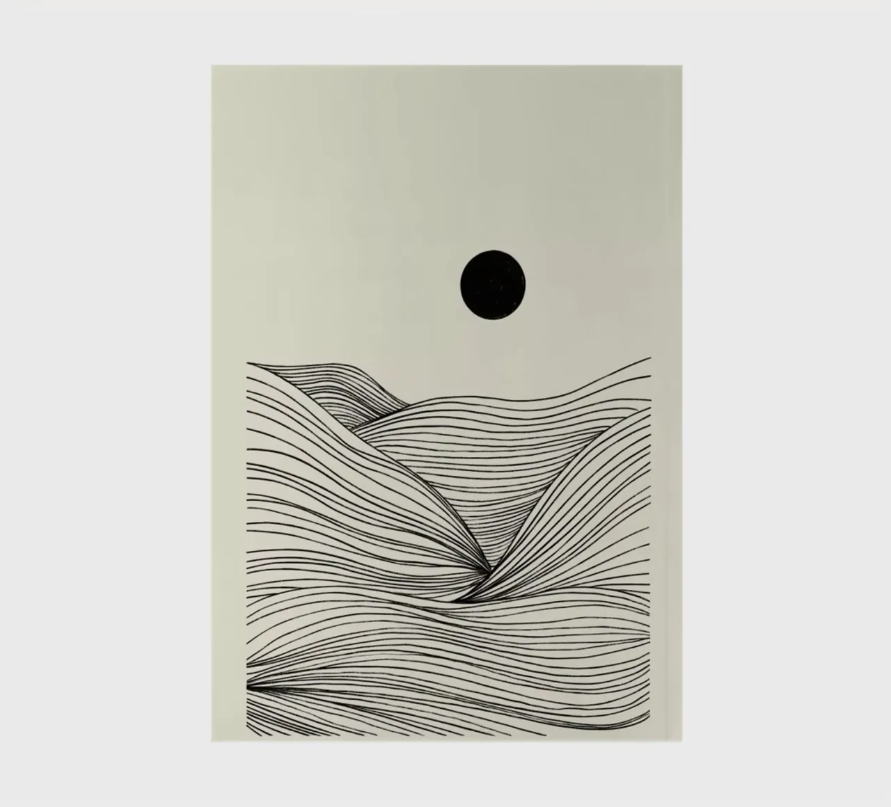 Waves in a Storm notebook by Graphite