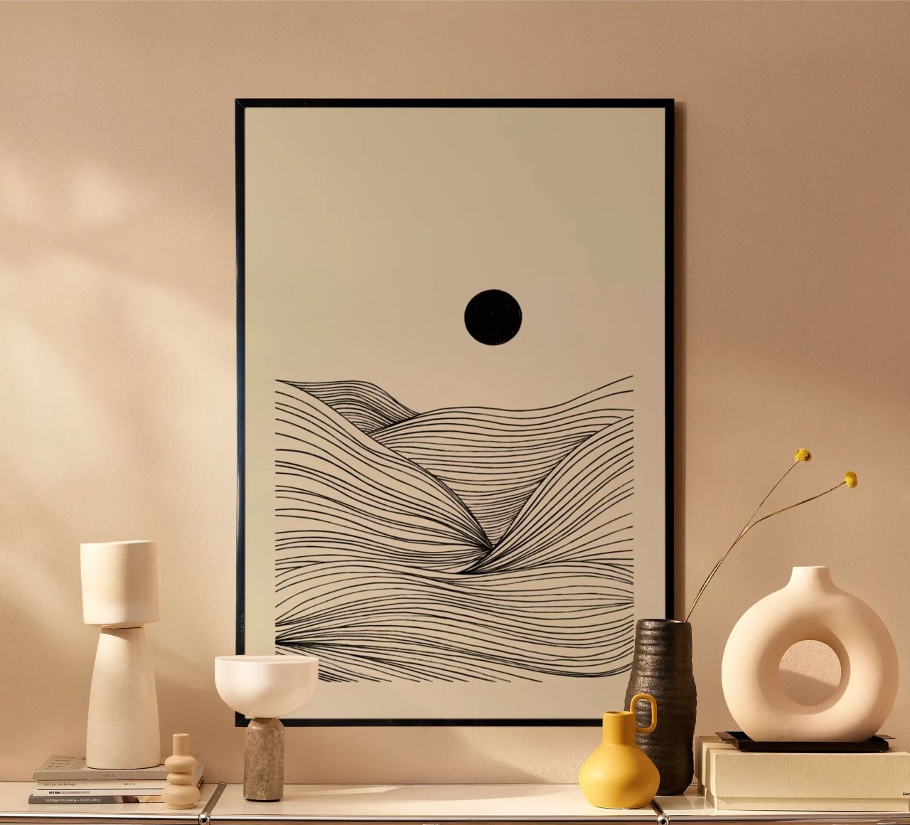 Waves in a Storm poster by Graphite
