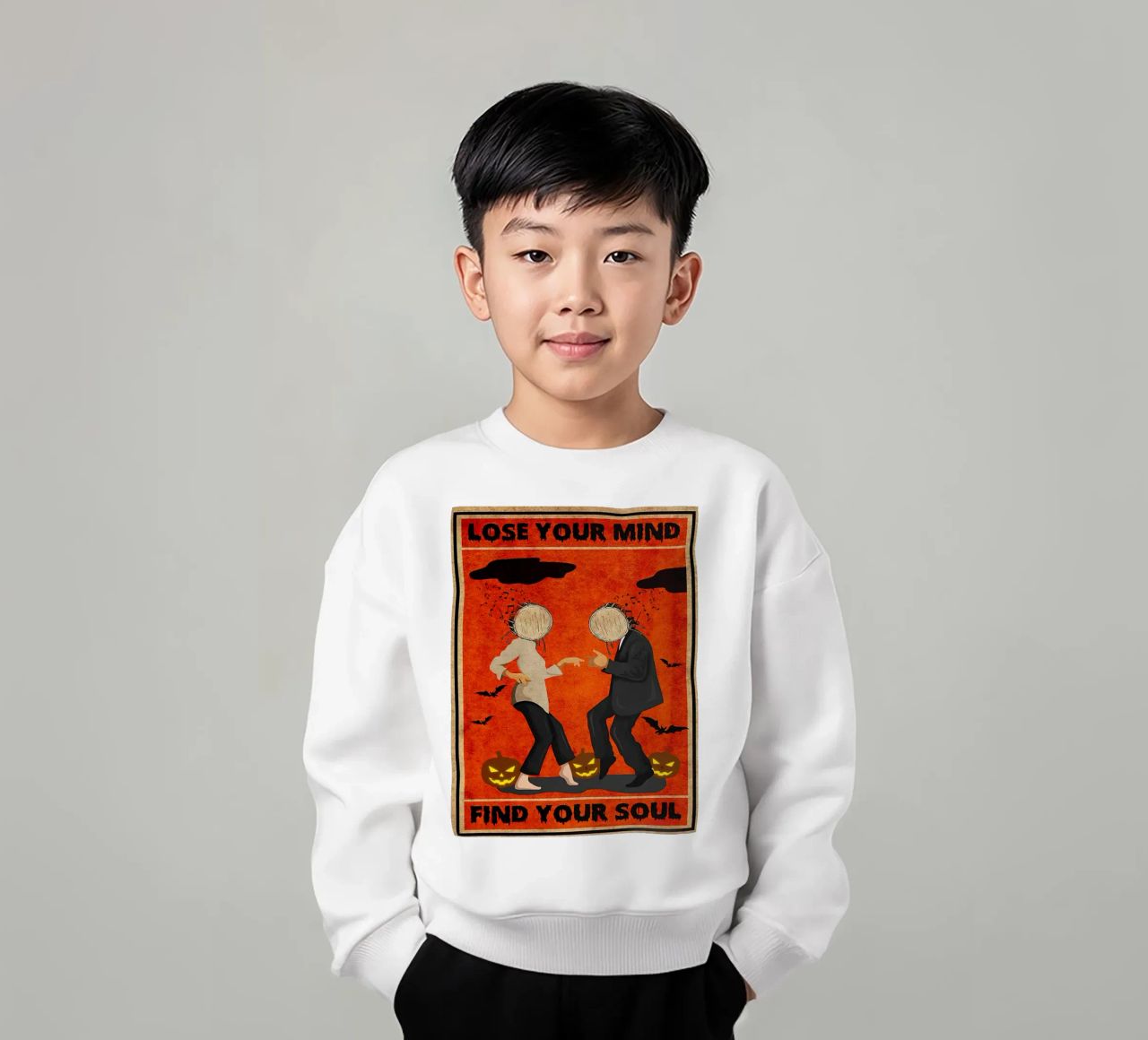 Música y calabaza - Pierde la cabeza, encuentra el alma sudadera para niño de Aaronshop