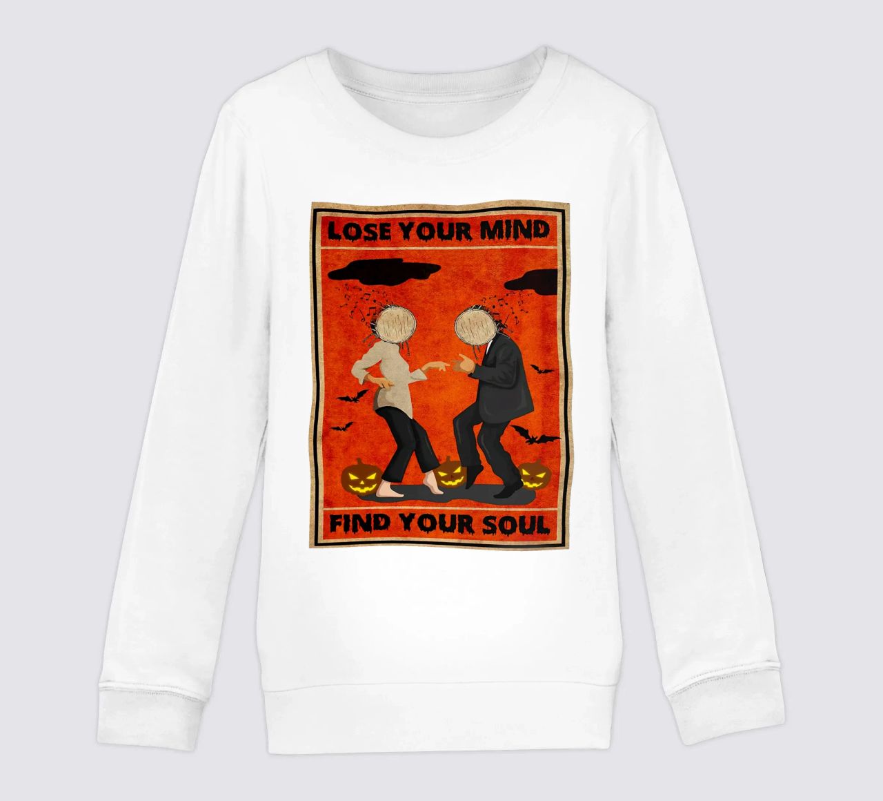 Música y calabaza - Pierde la cabeza, encuentra el alma sudadera para niño de Aaronshop
