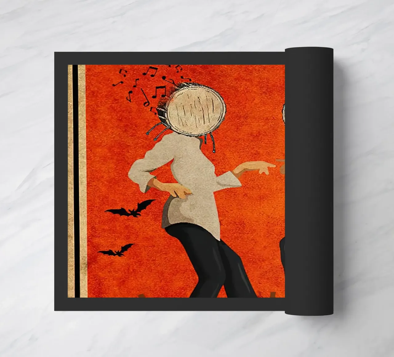 Musica e zucca - Perdere la mente, trovare l'anima zerbino da Aaronshop