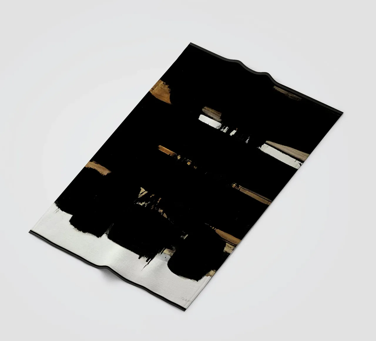 Bottiglie Pierre Soulages Nicolas de Stael coperta in pile da Spencershop