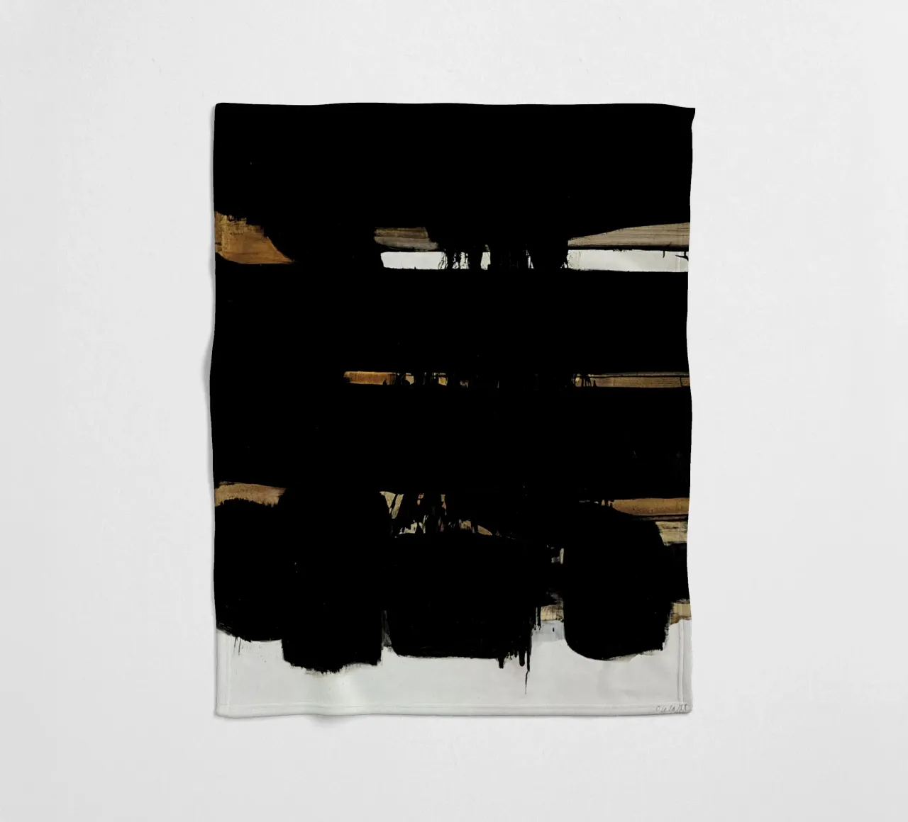 Bottiglie Pierre Soulages Nicolas de Stael coperta in pile da Spencershop