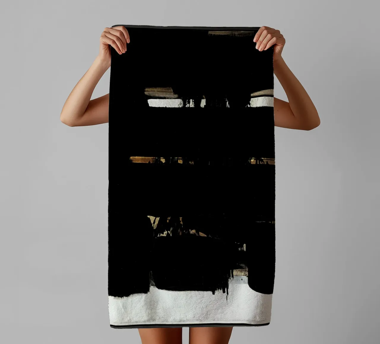 Bottiglie Pierre Soulages Nicolas de Stael asciugamano da bagno da Spencershop