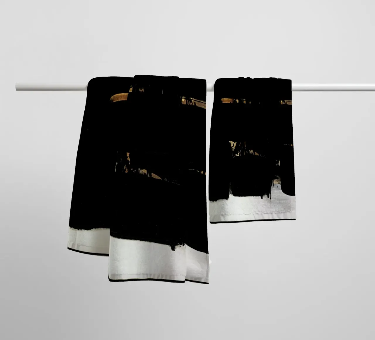 Bottiglie Pierre Soulages Nicolas de Stael asciugamano da bagno da Spencershop