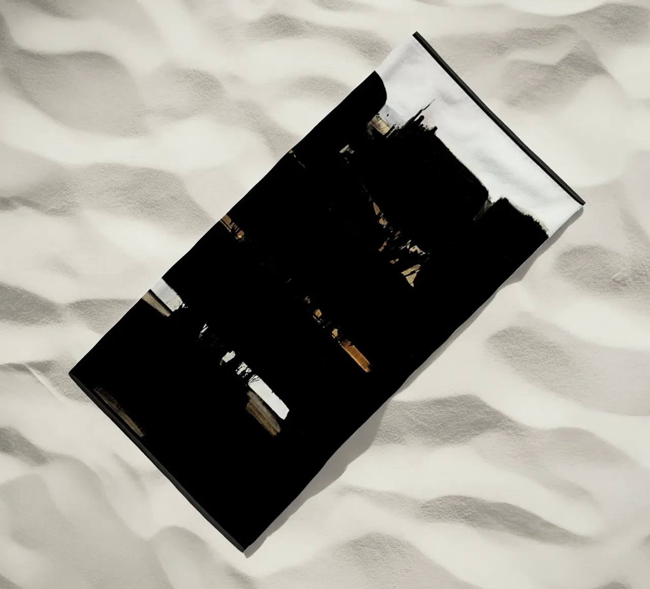 Bottiglie Pierre Soulages Nicolas de Stael telo mare da Spencershop