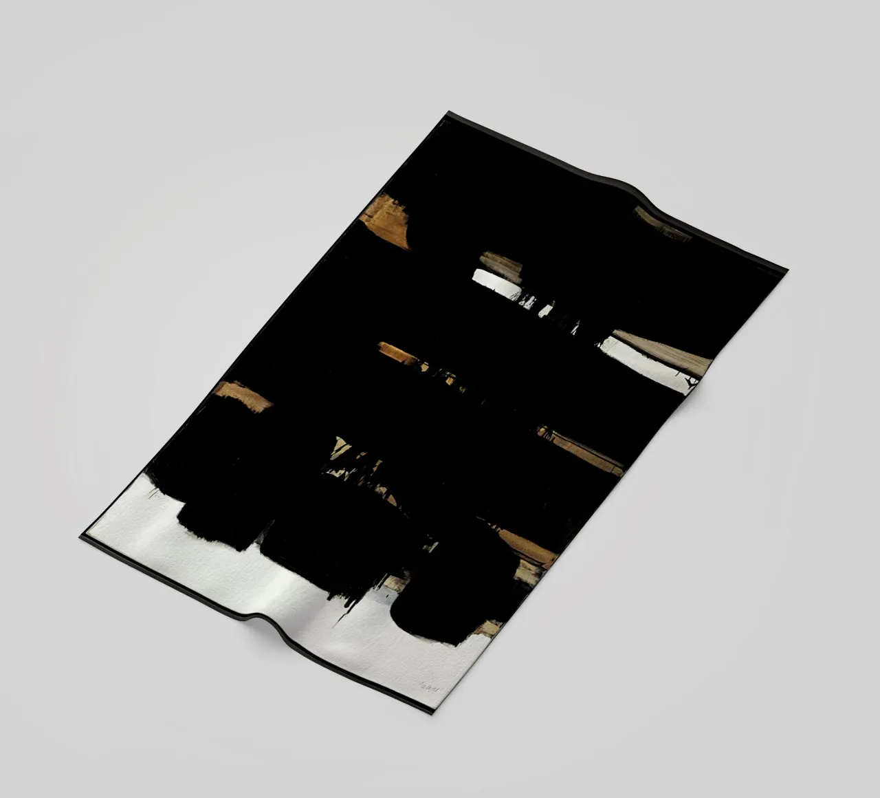 Bottiglie Pierre Soulages Nicolas de Stael telo mare da Spencershop