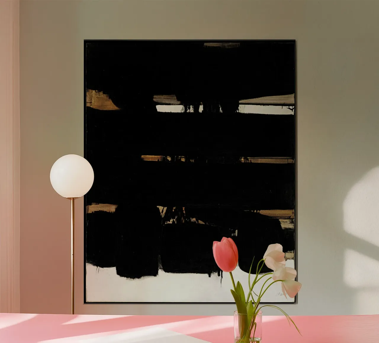 Bottiglie Pierre Soulages Nicolas de Stael carta hahnemühle da Spencershop