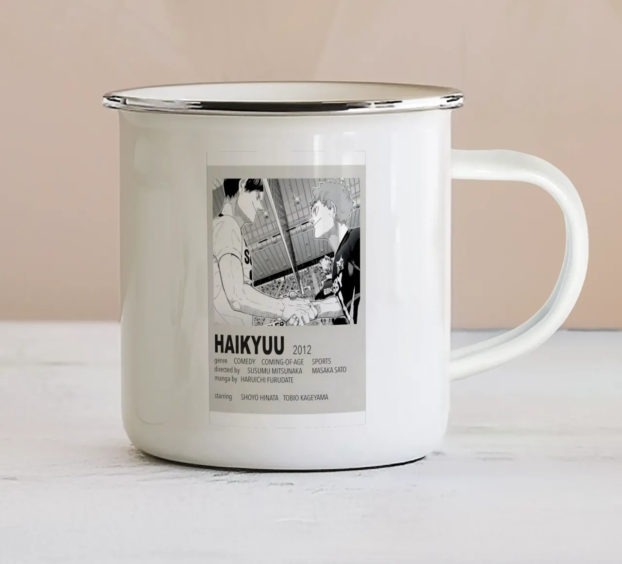 HAIKYUU!!  2012 tazza in smalto da Totoya