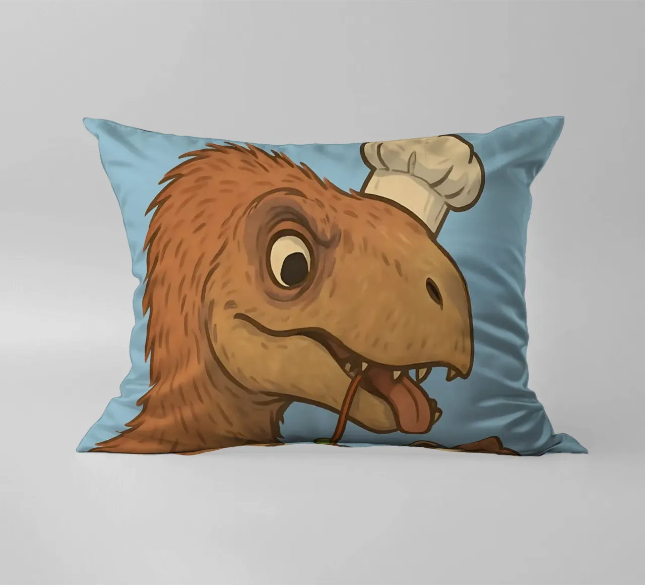 Meme divertente Nothronychus cuscino da Funny Humor Art