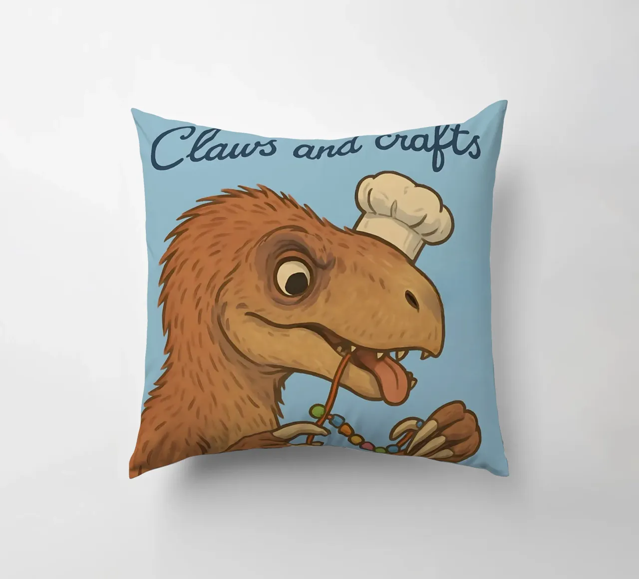 Meme divertente Nothronychus cuscino da Funny Humor Art