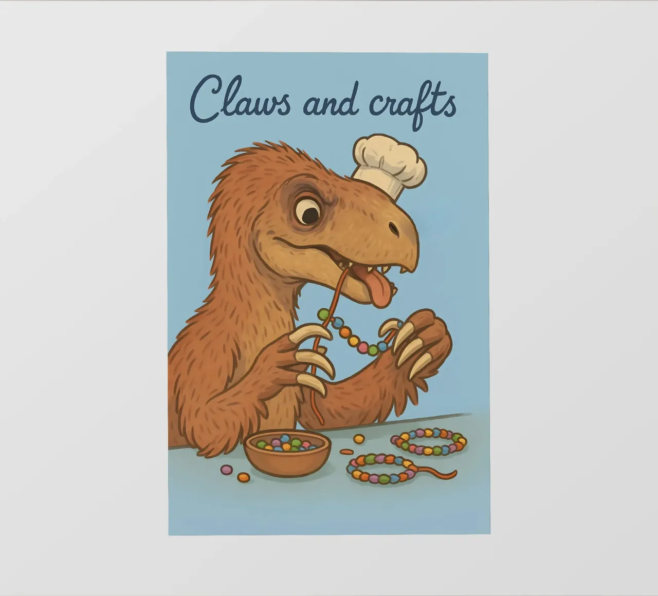 Meme divertente Nothronychus telo in pvc da Funny Humor Art