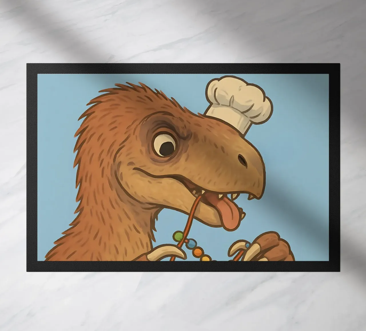 Meme divertente Nothronychus zerbino da Funny Humor Art