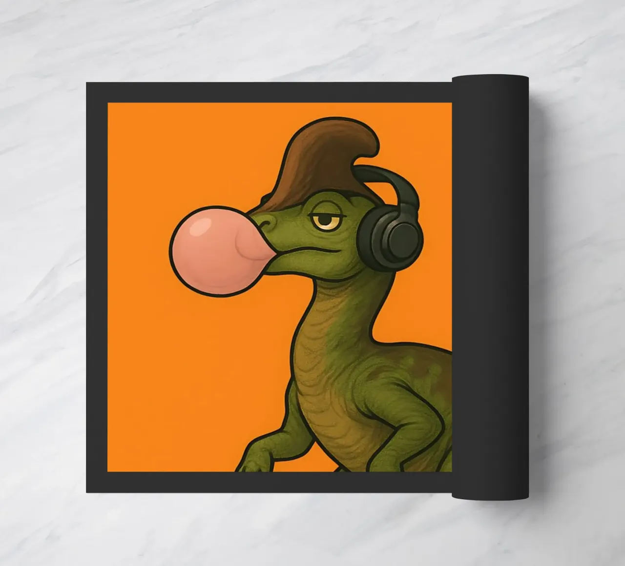 Divertente Meme del Corythosaurus zerbino da Funny Humor Art