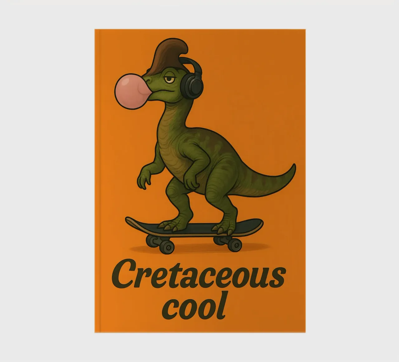 Funny Corythosaurus Meme notebook by Funny Humor Art