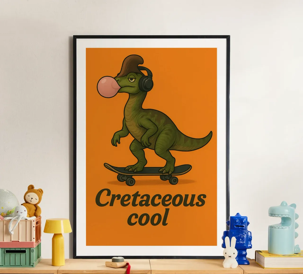Divertente Meme del Corythosaurus carta hahnemühle da Funny Humor Art