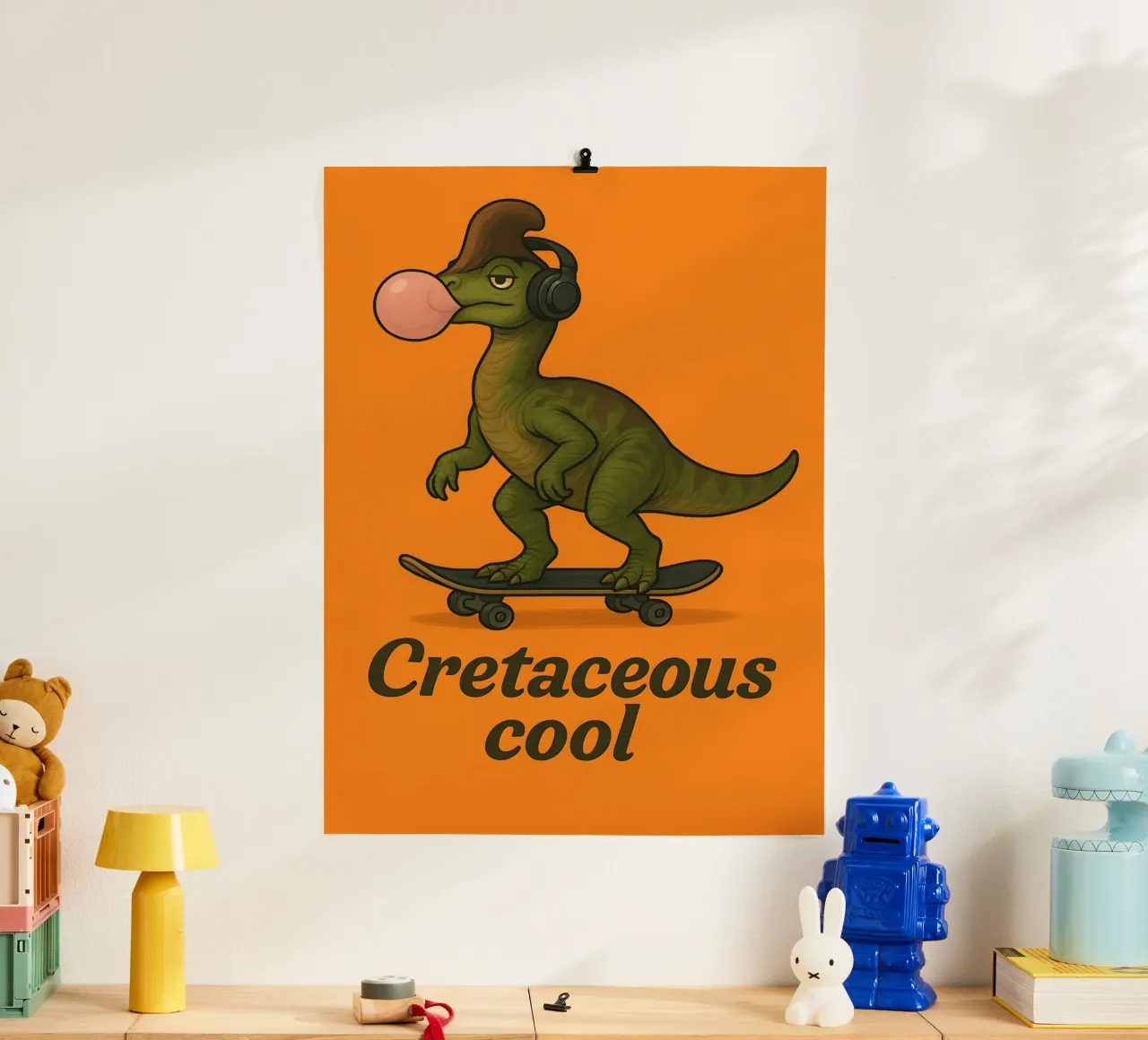 Divertente Meme del Corythosaurus carta hahnemühle da Funny Humor Art