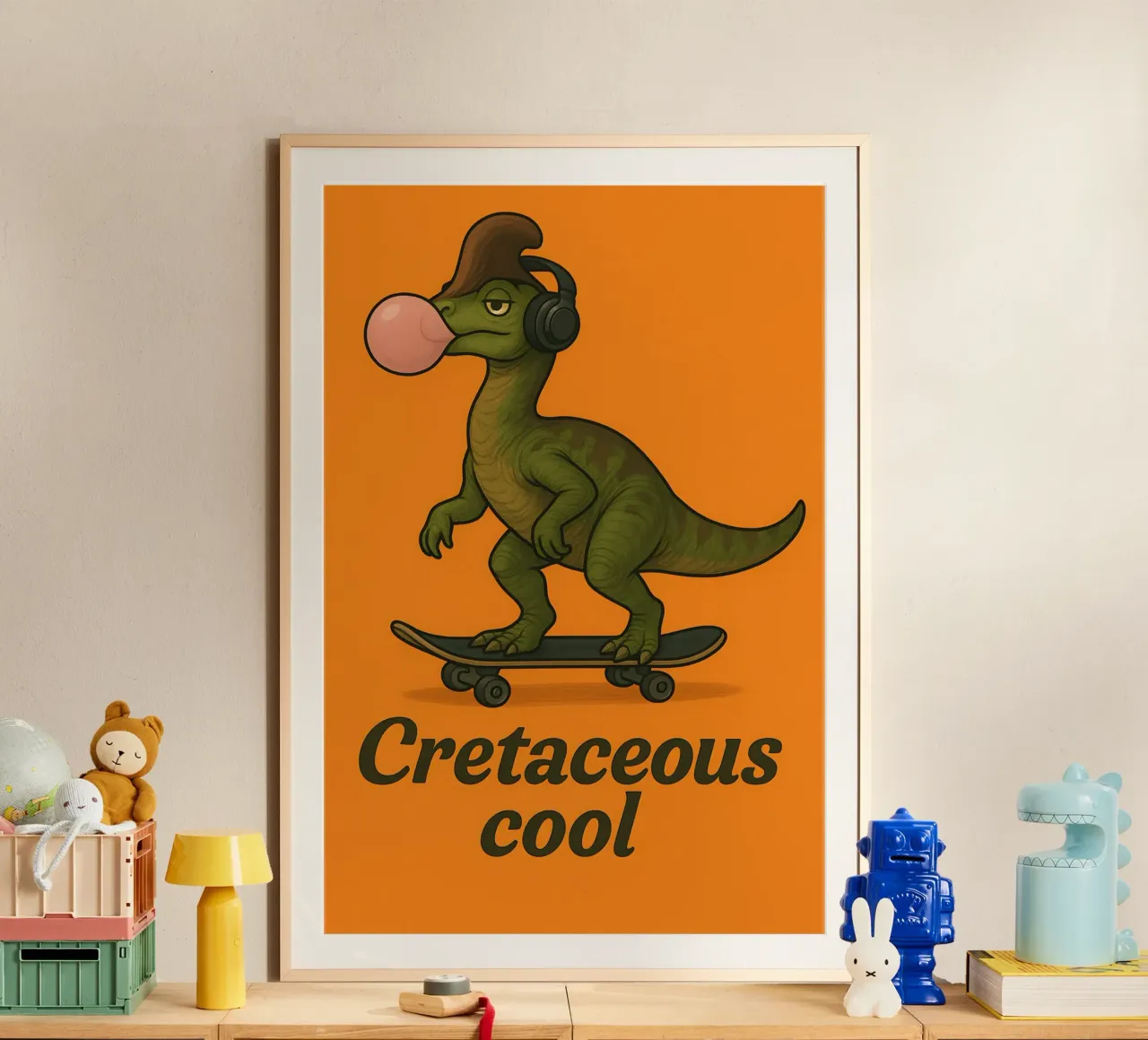 Divertente Meme del Corythosaurus carta hahnemühle da Funny Humor Art