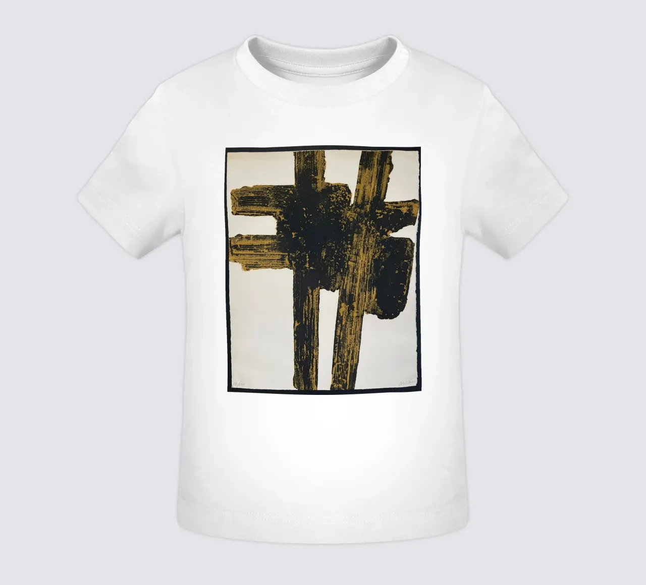 Pierre Soulages Eau Forte XVIII maglietta neonato da Spencershop