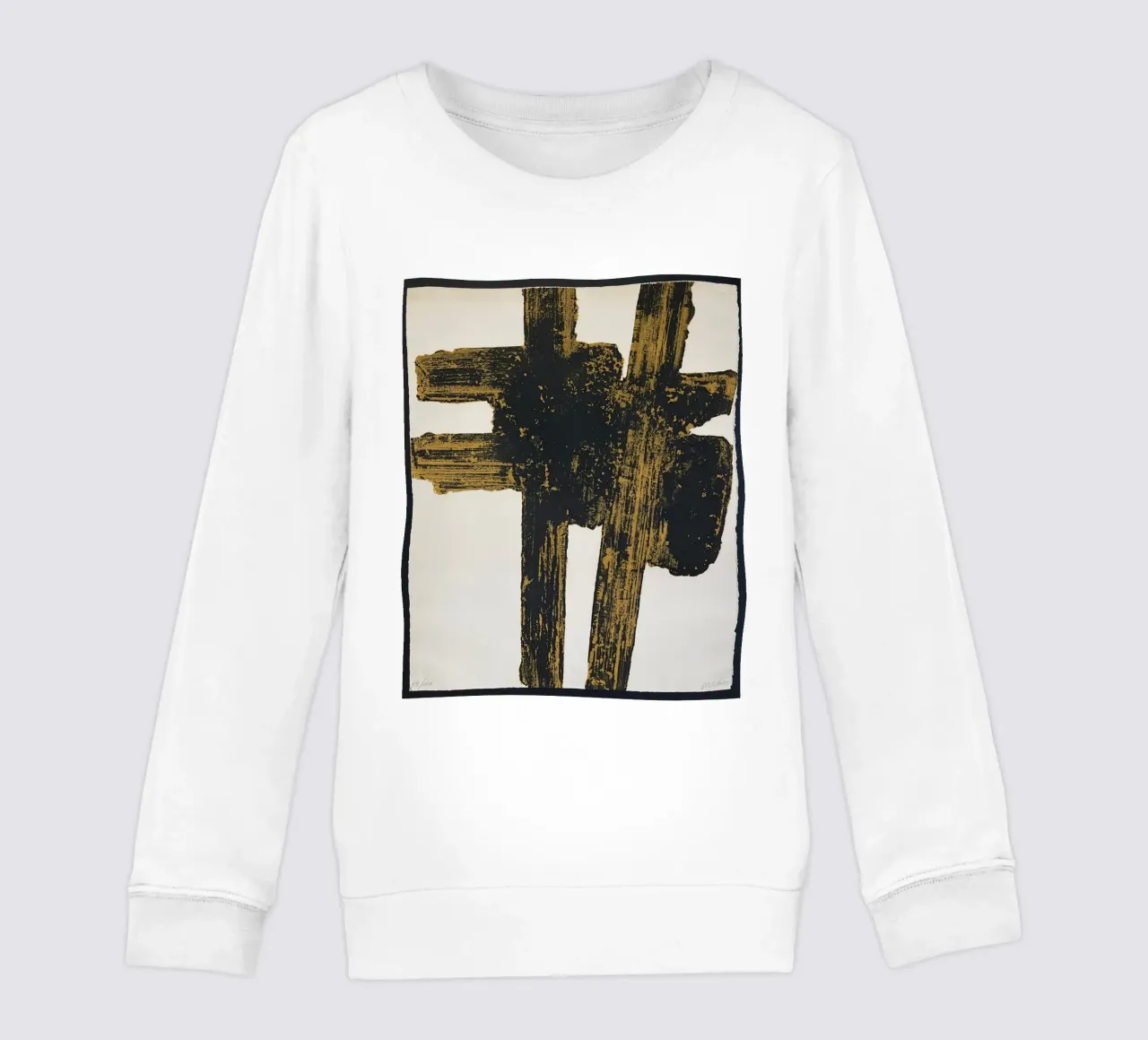 Pierre Soulages Eau Forte XVIII felpa bambino da Spencershop