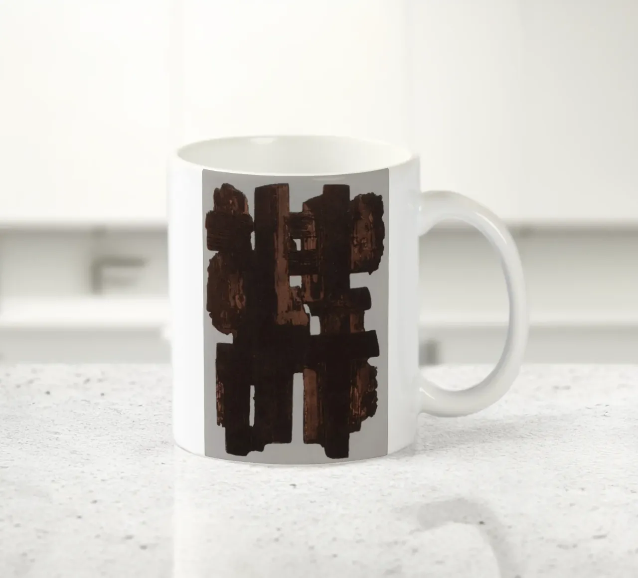 Pierre Soulages Gouaches e Stampe tazza in ceramica da Spencershop