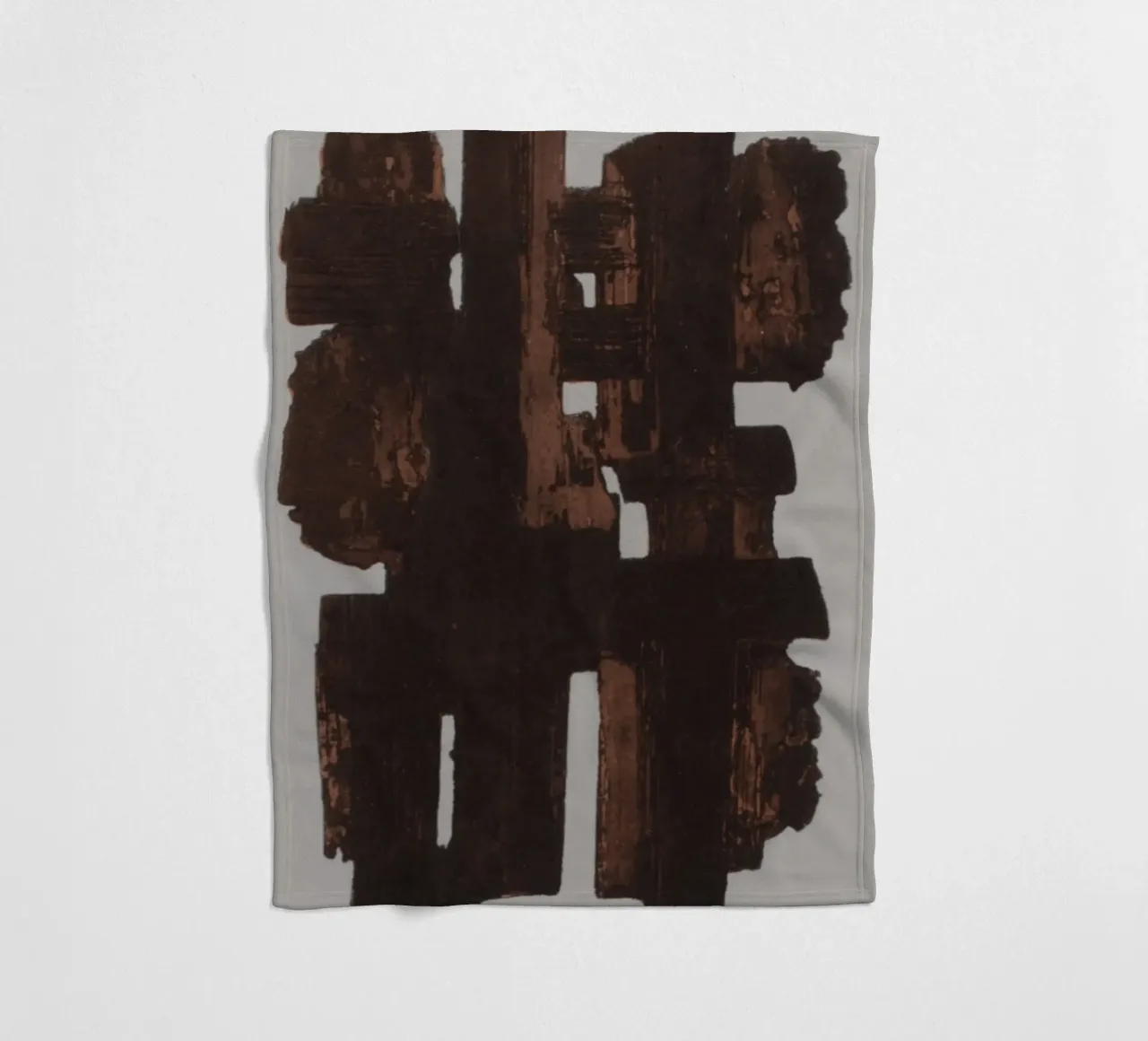 Pierre Soulages Gouaches e Stampe coperta in pile da Spencershop