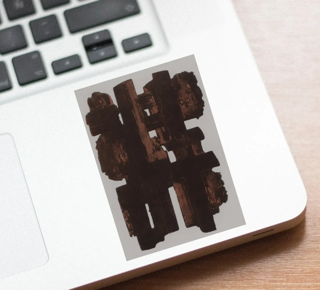 Pierre Soulages Gouaches and Prints sticker by Spencershop