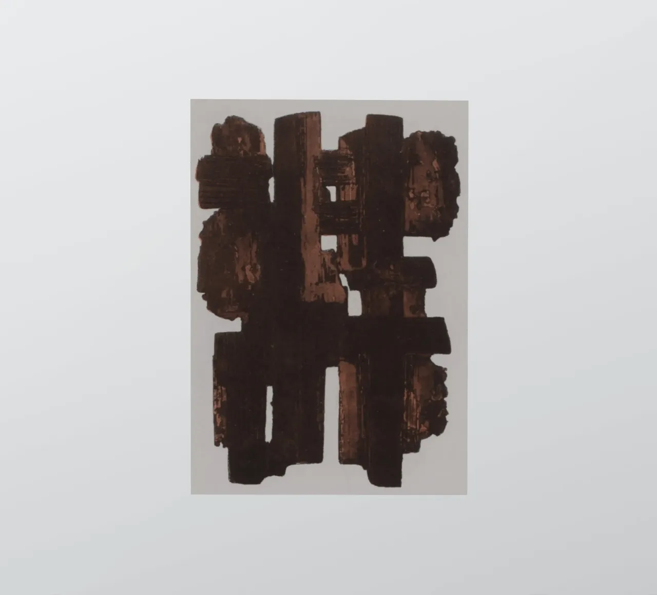 Pierre Soulages Gouaches and Prints sticker by Spencershop